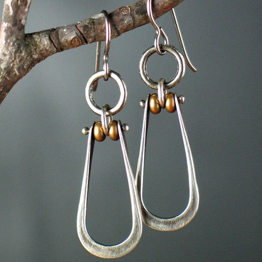 Vintage Silver Drop Earrings