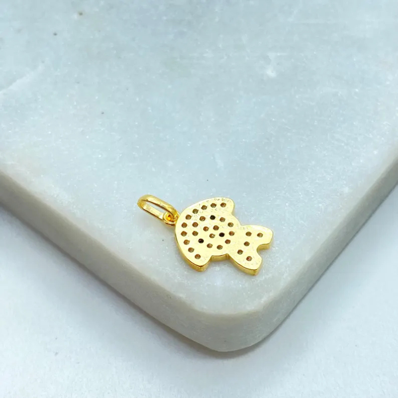 Gold Poodle Pendant Necklace