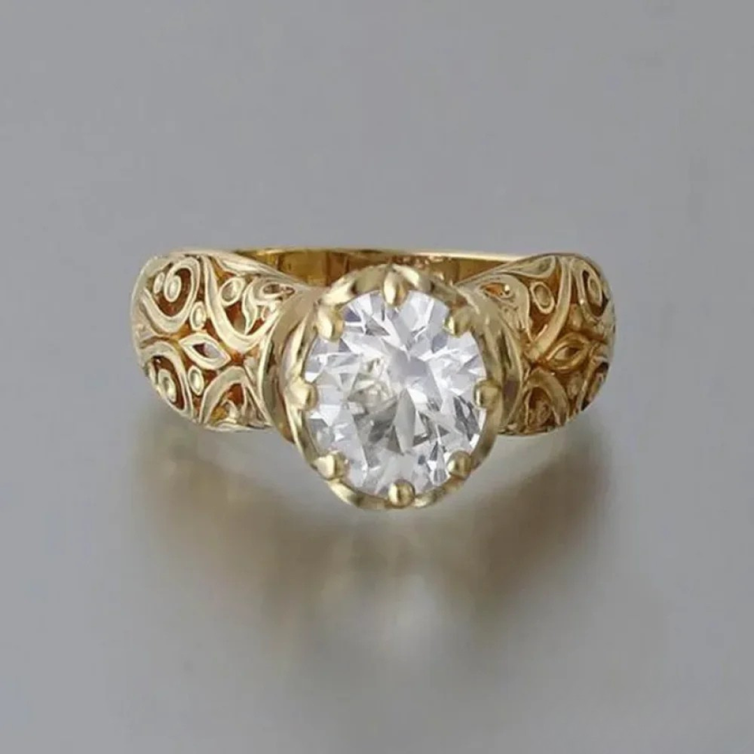 Timeless White Zirconium Ring