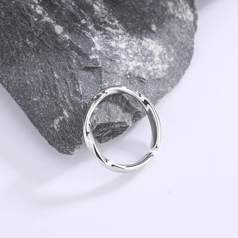 Timeless Twisted Sterling Silver Ring