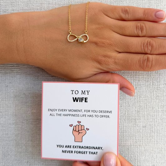 To My Wife – Lucky Charm Necklace