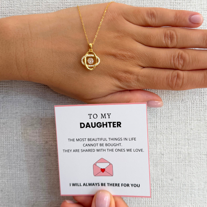 To My Daughter – Eternal Bond Necklace