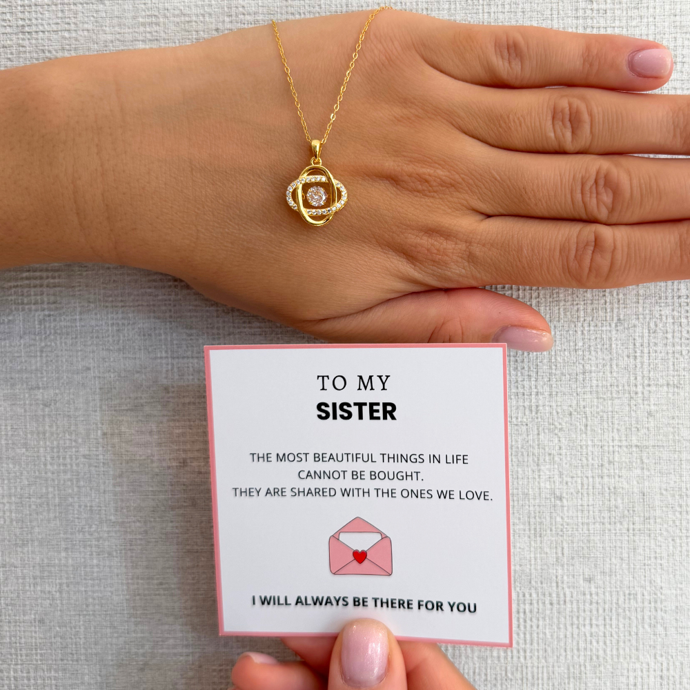 To My Sister – Eternal Bond Necklace