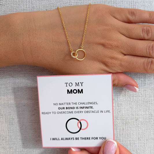 To My Mom – Infinity Link Necklace