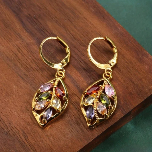 Vintage Gold-Coloured Earrings