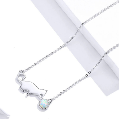 Vintage Kitty Necklace