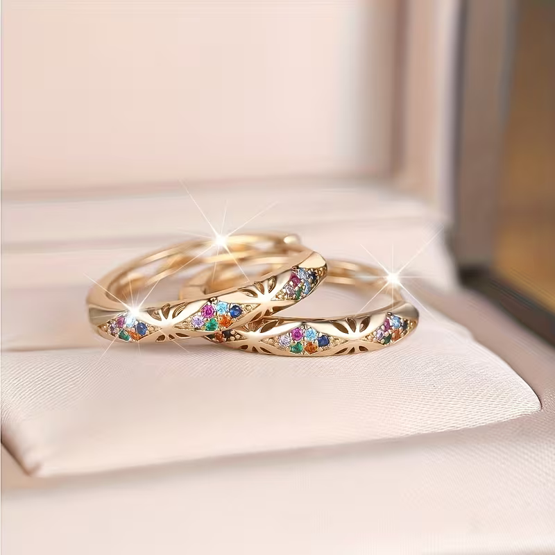 Sparkling Galaxy Hoops