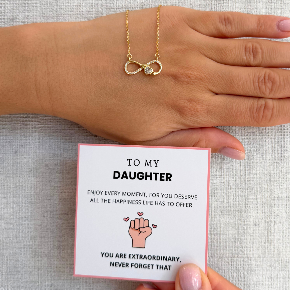 To My Daughter – Lucky Charm Necklace