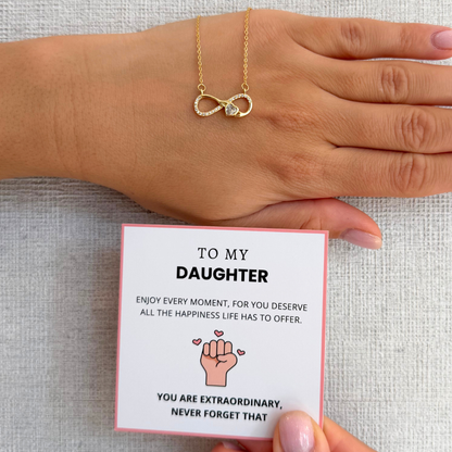 To My Daughter – Lucky Charm Necklace