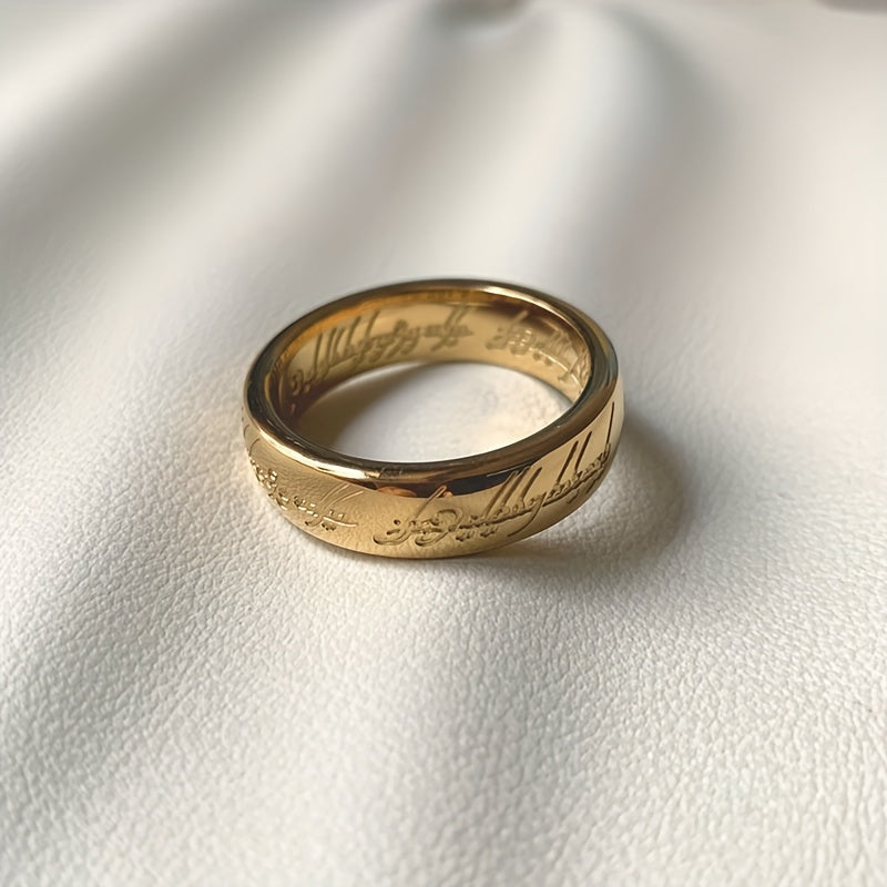 Gold-Plated Ring