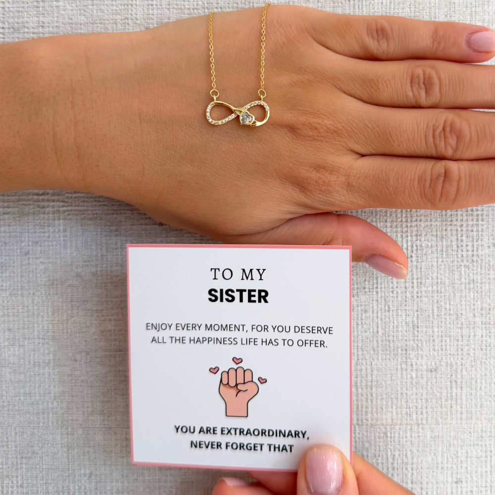 To My Sister – Lucky Charm Necklace