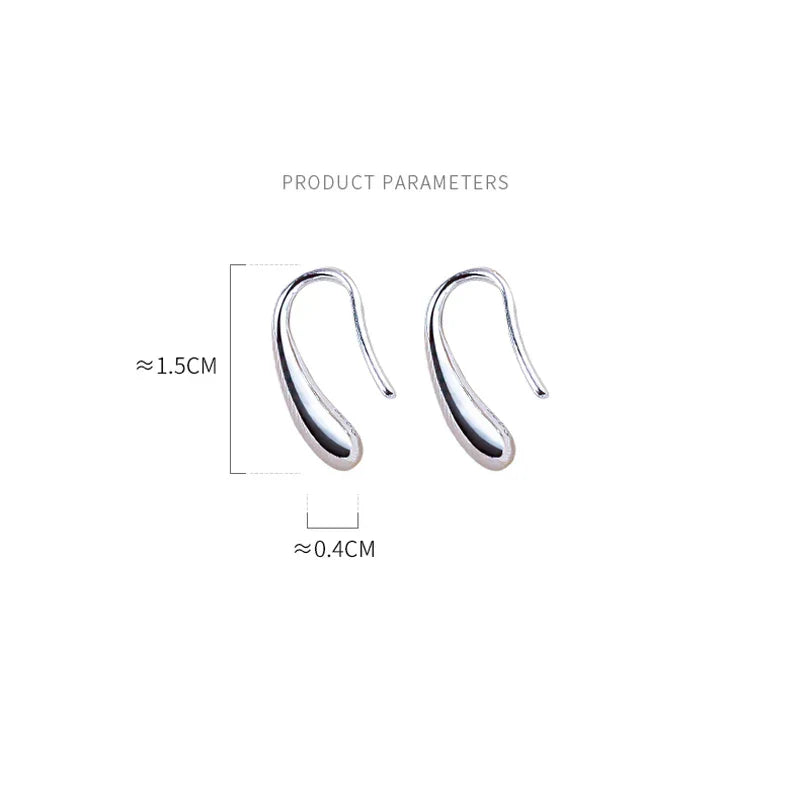 Drop-Shaped Earrings