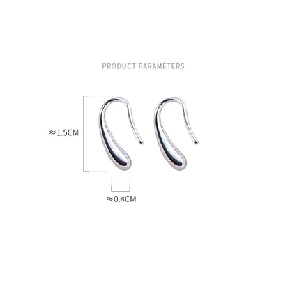 Drop-Shaped Earrings