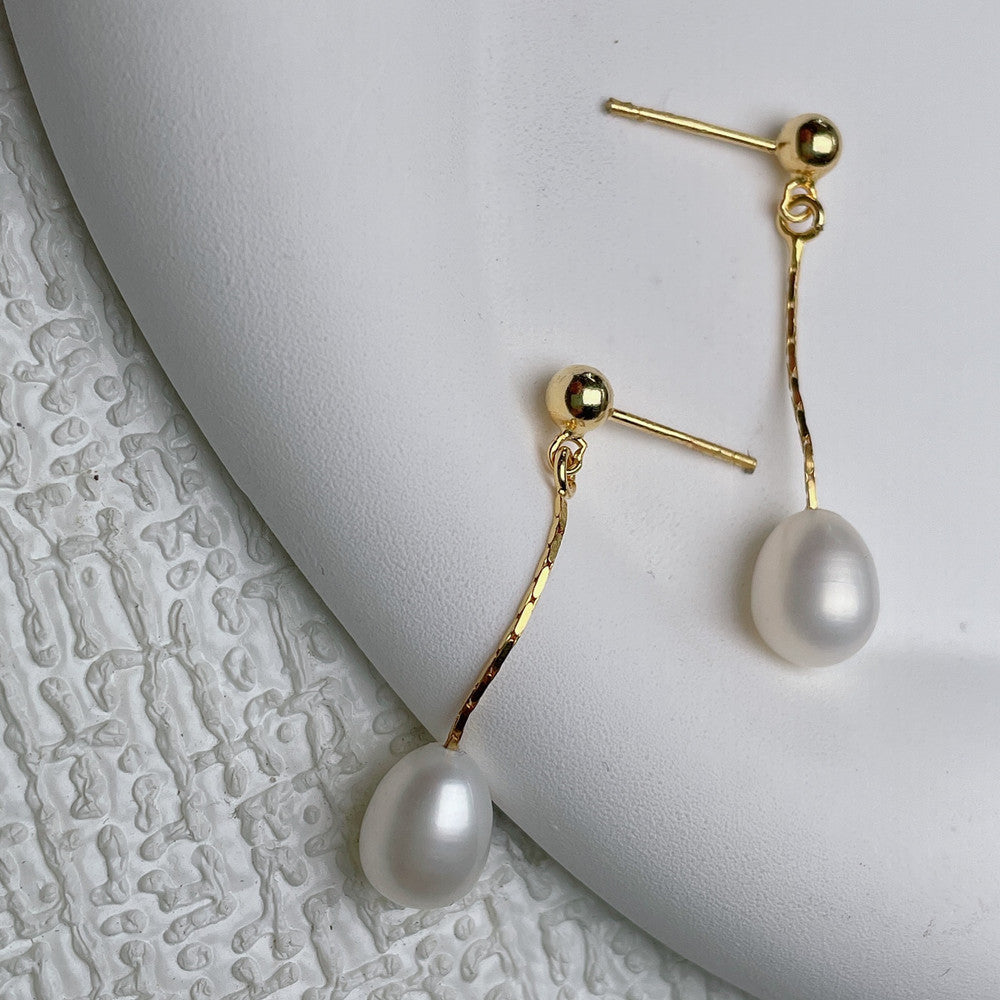 Freshwater Pearl Earrings for Babies