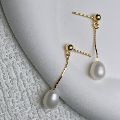 Freshwater Pearl Earrings for Babies