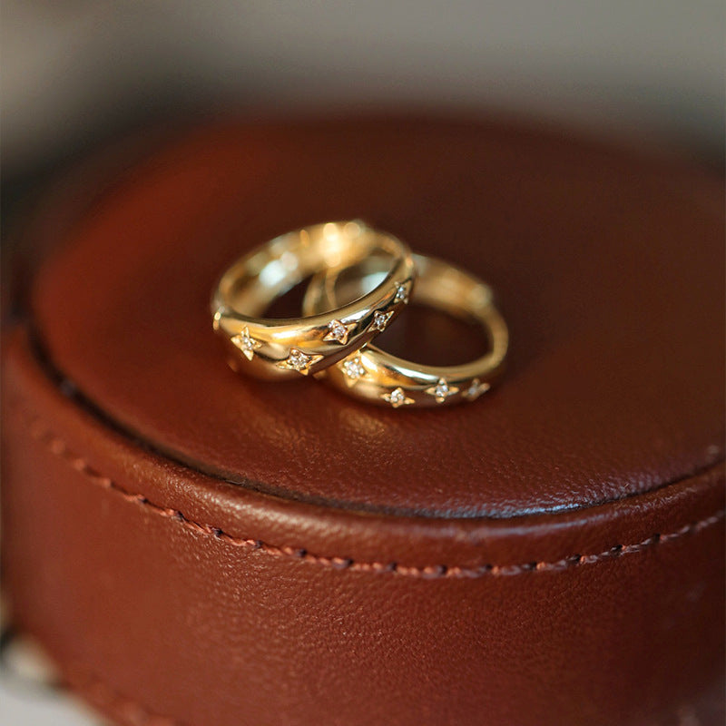 Luxury Gold and Silver Earrings