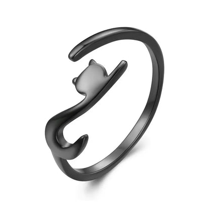 Ring with a Cute Cat