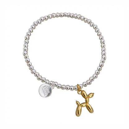 round bracelet with balloon dog