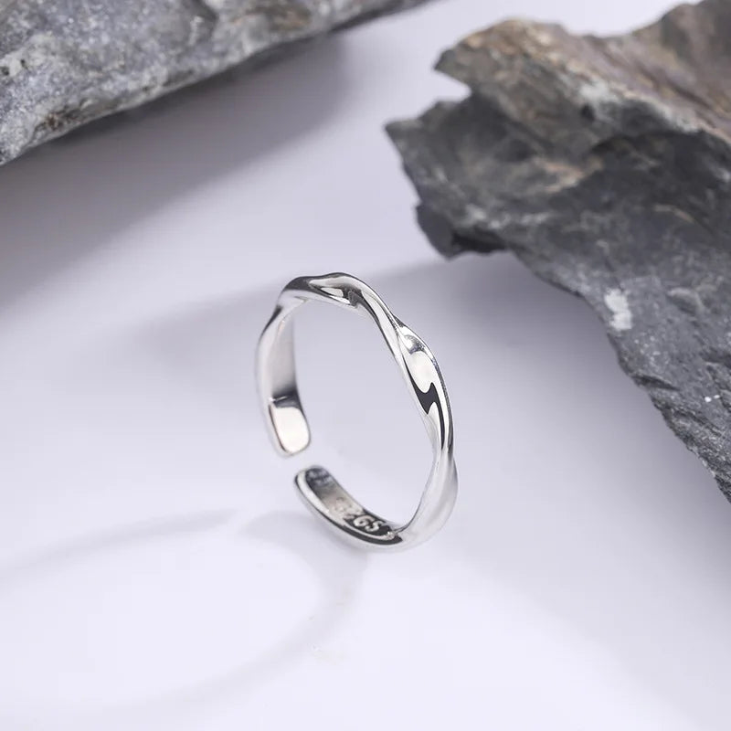Timeless Twisted Sterling Silver Ring