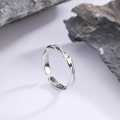 Timeless Twisted Sterling Silver Ring