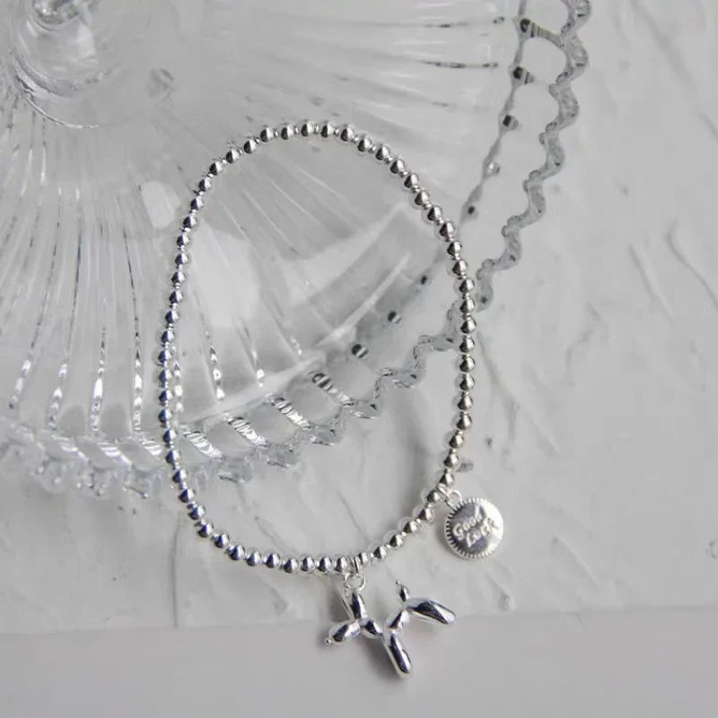 round bracelet with balloon dog