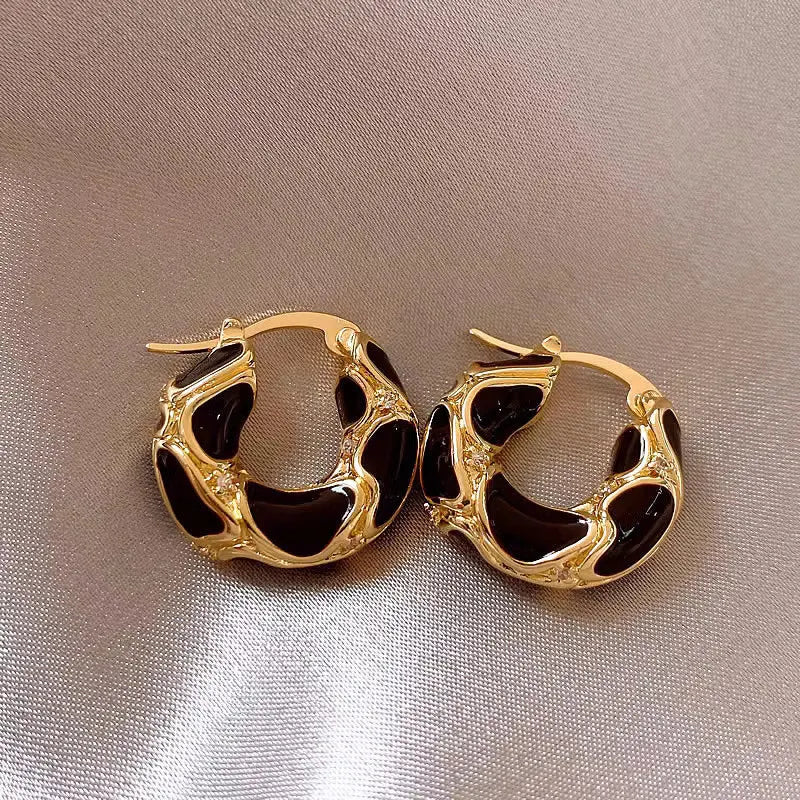 Vintage U-Shaped Earrings