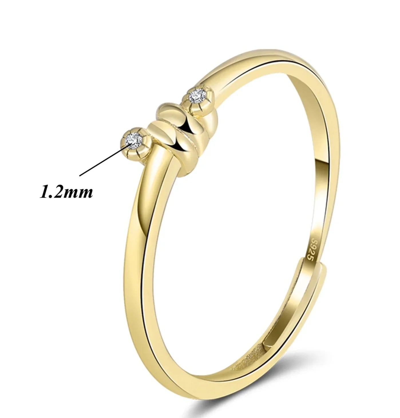 Elegant Crystal Ring