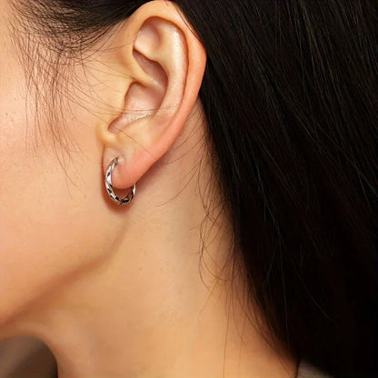 Geometric Minimalist Drop Earrings