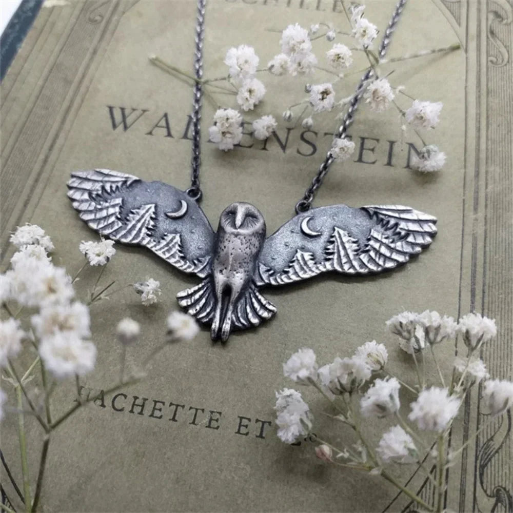 Vintage Owl Necklace