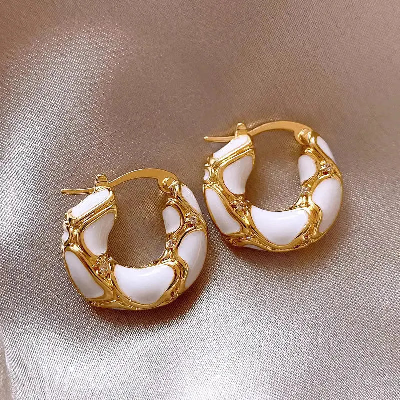 Vintage U-Shaped Earrings