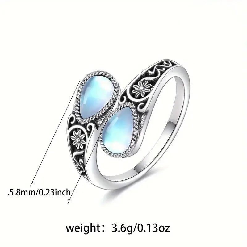 Elegant Moonstone Ring