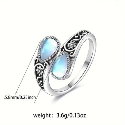 Elegant Moonstone Ring