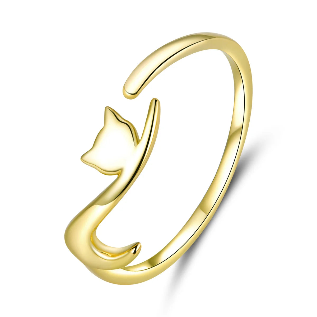 Ring with a Cute Cat