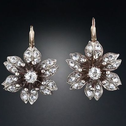 Vintage Crystal Earrings