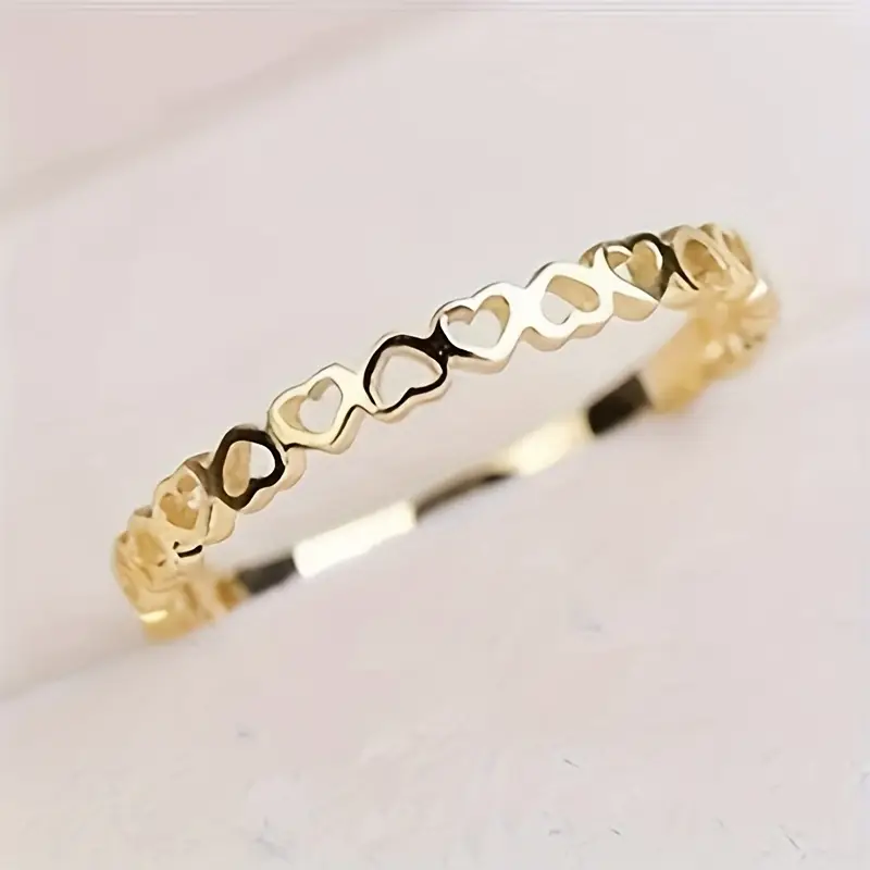 Gold Heart Ring