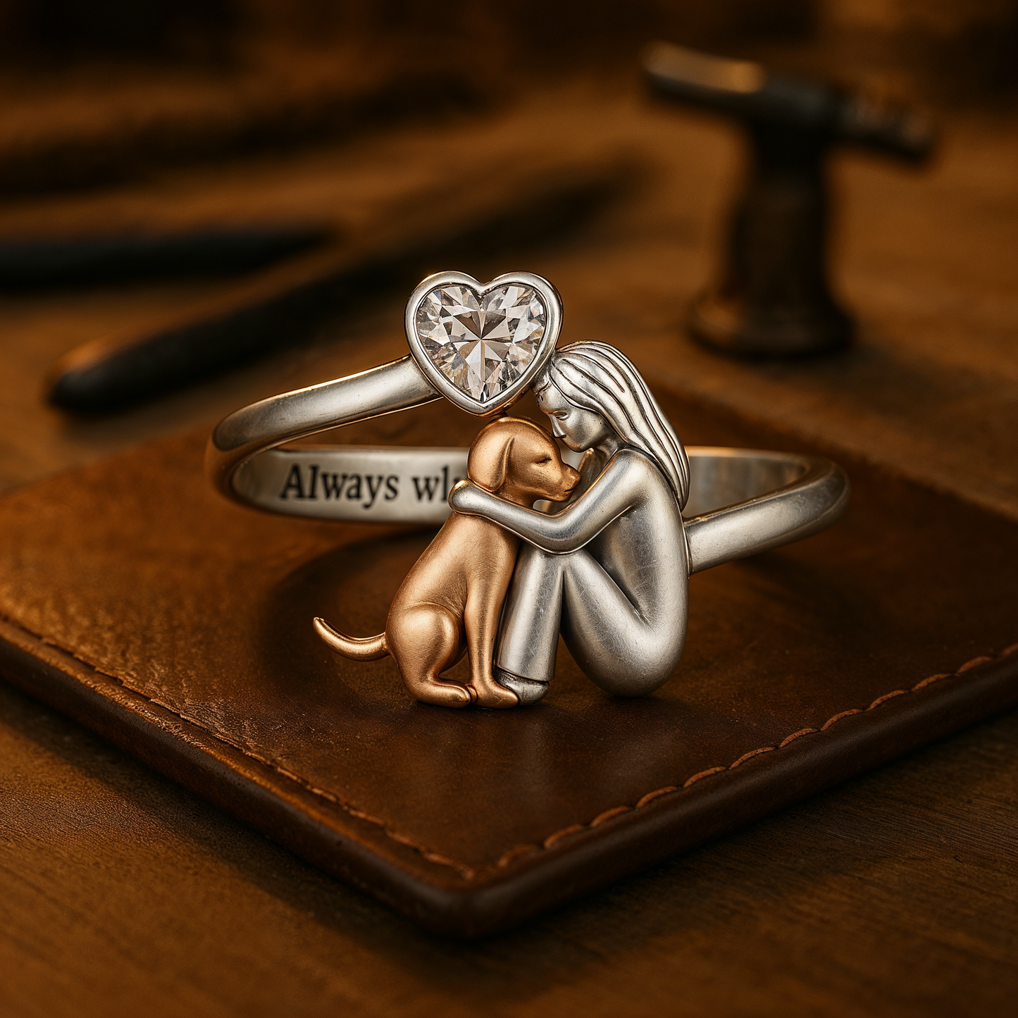 Adjustable Ring – “Always in My Heart” Original