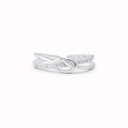 To My Mom – Infinity Knot Ring | Adjustable
