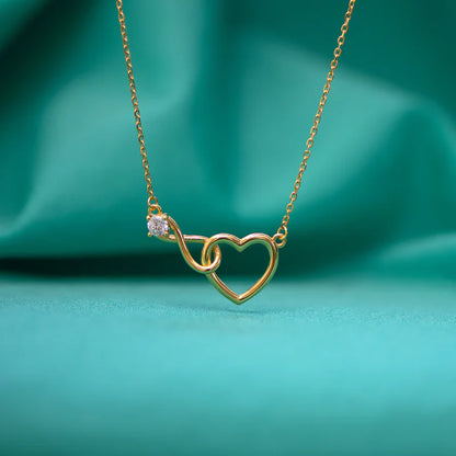 To My Wife – Infinity Heart Necklace