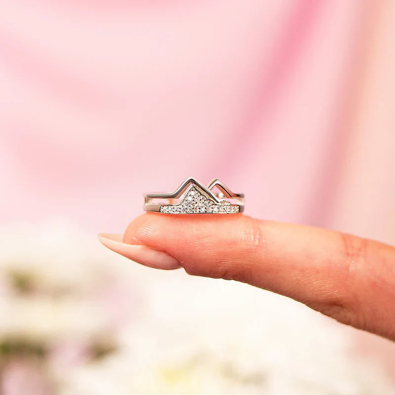 To My Bestie – Mountain Ring | Adjustable