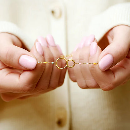 To My Sister – Infinity Link Bracelet