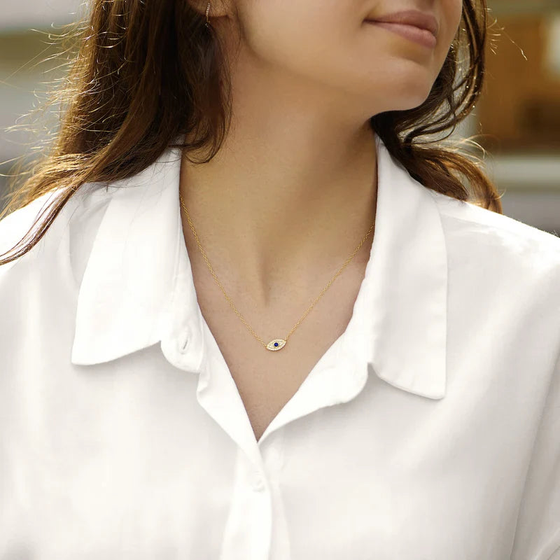 To My Daughter – Positive Energy Evil Eye Necklace